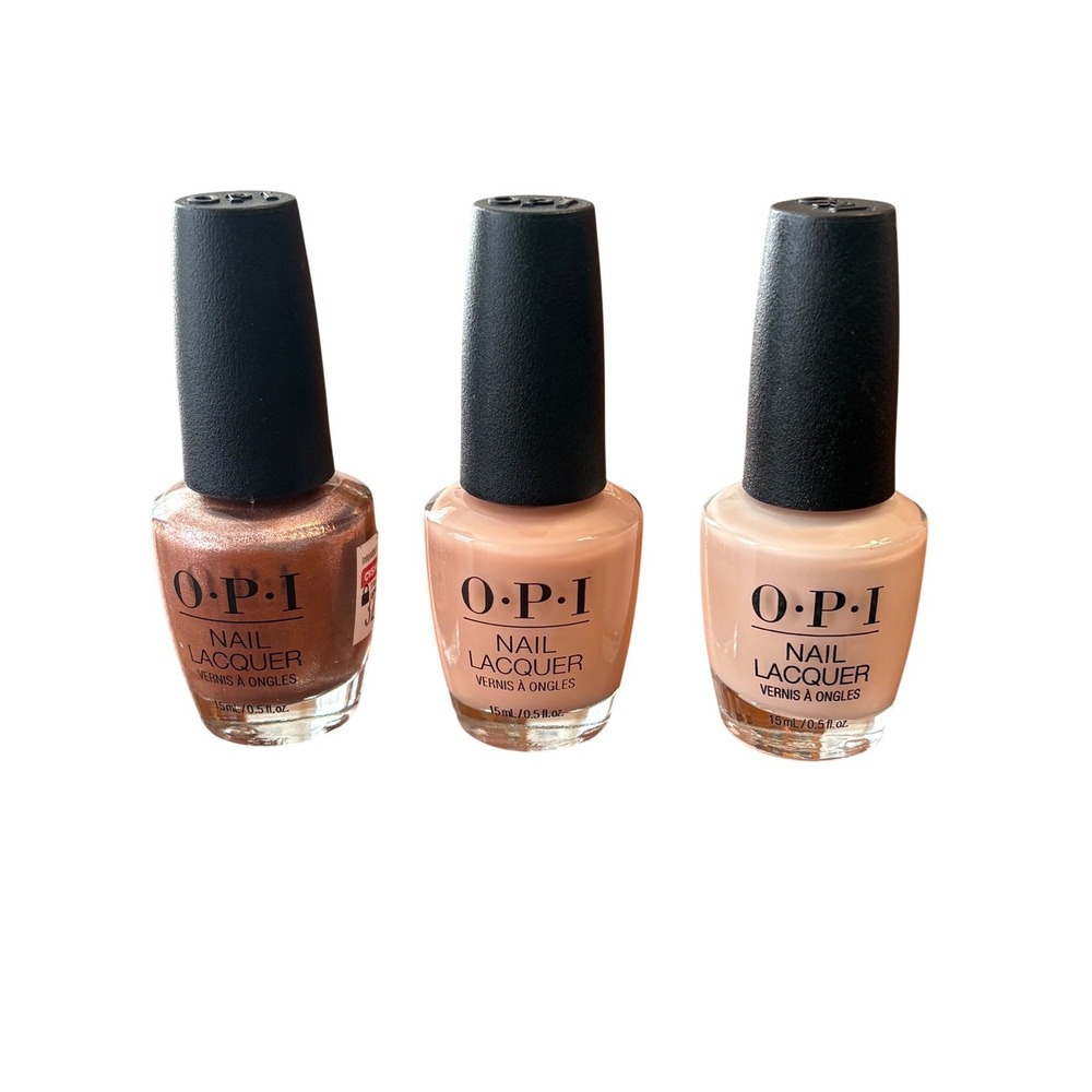 OPI Nail Lacquer Trio Worth a Pretty Penne Mimosas for Mr. & Mrs. Passion 0.5oz